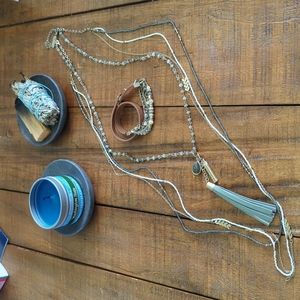 WHBM Necklace and Bracelet Set